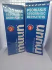 2 Psoriasis Shampoo Seborrheic Dermatitis Shampoo - Dandruff & Folliculitis NEW