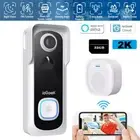 Video Doorbell Wireless Motion Detection Doorbell Camera with Chime W/ 32G Card