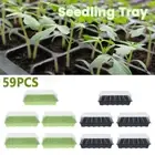 Seed Tray Plant Seed Pots Seedling Starter Greenhouse Seeding Germination toKrA