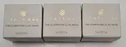 3 Tatcha The Clarifying Clay Mask 5 ml Mini Authentic Travel Size NEW in BOX NIB