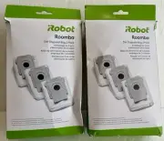 iRobot Roomba Replacement Dirt Disposal Bag 2 Boxes of 3-pk ea, Total of 6 Bags