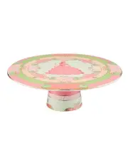 [Maxwell & Williams] Wicked Pink Goes Good With Green Footed Cake Stand 28cm Glinda