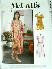 McCall's Sewing Patter R11048 Women's Dresses Size F5 (16-24) Uncut New