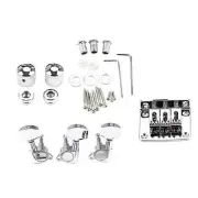Cigar Box Guitar Saddle Bridge Repair Kit Strap Locks Saddle Bridge Spare Tuning