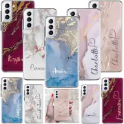 Marble Print Custom Case For Samsung Galaxy S22 S23 FE S24 Ultra S25 Phone Cover
