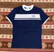 Sergio Tacchini Master T-Shirt Maritime Blue Navy /Gardenia Casual Tennis