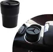 Car Trash Can with Lid, Mini Portable Leakproof Auto Garbage Can, Must Haves Car Trash Bin and Interior Organizer, Vehicle Interior Accessories for Car, Home, Office