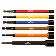 Wiha Color Coded Nut Setter / 6 pc Magnetic Set - 6"