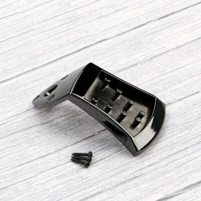 Metal Triangular Mandolin Tailpiece with Screws Musical Instrument Accessories