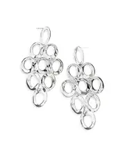 Ippolita Sterling Silver Open Oval Cascade Earrings