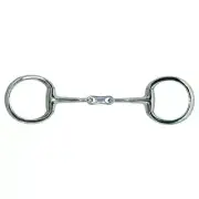 Coronet French Link Flat Ring Eggbutt Snaffle Bit