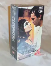 FACTORY SEALED Cleopatra VHS Red Label CBS FOX Watermarked Elizabeth Taylor