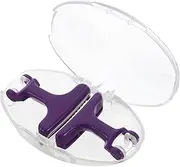 SAFIGLE Facial Hair Remover for Women Compact Micro Trimmer with Protective Guard Efficient and Gentle Hair Removal Device for Smooth Skin Portable Small Epilator Tool for Personal Use