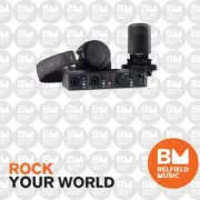 Arturia Minifuse Recording Pack w/Audio Interface, Microphone & Headphones Black