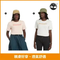 在飛比找momo購物網優惠-【Timberland】男T 女T 短T 短袖T恤/印花上衣