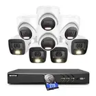 ANNKE 4K 8CH DVR Home CCTV Security Camera System Spotlight Color Night Vision