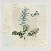 Frame Company Watson Range En Bleu VI by Katie Pertiet, Frame - 8 x 8 Inches, White/Black