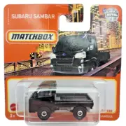 Matchbox #57 Subaru Sambar Black Short Card