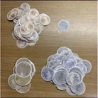 在飛比找蝦皮購物優惠-全新 玩具假鈔 玩具硬幣 假硬幣 紙硬幣（雙面）❤️