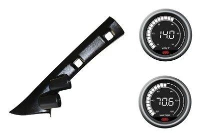 SAAS pillar pod volt water temperature gauges for Mitsubishi Triton MQ MR