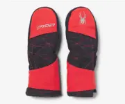 Spyder LITTLE KIDS CUBBY MITTENS, Volcano, Size: XL - NEW