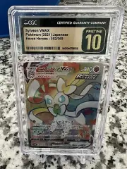 Sylveon Vmax 092/069 Eevee Heroes Japanese HR - CGC Pristine 10 Low Pop