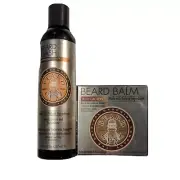Beard Wash & Beard Hair Balm Set MEN Face Care Full Beard Care by Beard Guyz