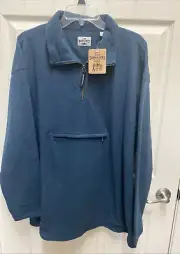 Lee Dungarees 1/4 Zip Pullover Fleece Shirt/Jacket size XL - NWT