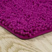 Memory Foam High Pile Shag Rug 24 x 60 Bathroom Mat Long Non Slip
