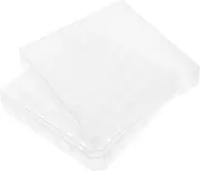 HEALEEP Sample Box Case Slot Storage Container for Vial Bottles Laboratory Organization Lid Compact and Easy to Clean Design for Efficient Storage