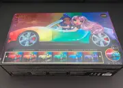 Rainbow High Color Change Car – Convertible Vehicle, 8-in-1 Light-Up, Multicolor