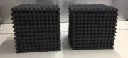 Acoustic Studio Soundproofing Foam Panels Wedge/Pyramid Wall Tiles 24''x 24''x 2