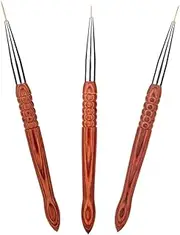 Ipetboom 3 Pcs Nail Art Line Painting Brush Lightweight Nail Design Pens for Intricate Detailing Professional Home Use Travel Friendly Manicure Tools