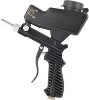 Spray Gun Tool Set Kit: Guns and Automotive Guns for Efficient Sandblasting, Material Preparation and Paint Application (Black)