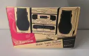 Emerson MS7777 3 Disc CD Changer Cassette AM/FM Shelf Stereo System Brand New