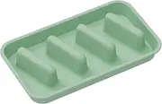 Taco Plates, Reusable Serving Trays with 3 Dividers, Silicone Food Platters for Bar Supplies, Home Parties, Event Decorations, Sturdy Dishware for Tacos, Appetizers, 11.22x6.5 in