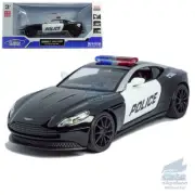 1:32 Aston Martin DB11 AMR Police Car Model Diecast Toy Vehicle Collection Gift