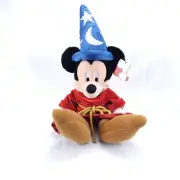 Disney Store Sorcerer Mickey Mouse 19" Fantasia Plush Toy! Stuffed Animal! NWT