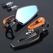 Rearview Mirrors Motorcycle Reversing Backview Mirror Aluminum Handle Bar End Rearview Side Mirrors For B&MW R1250RT R 1250RT R1250 RT 1 Pair