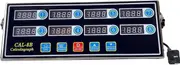Kitchen Timer Commercial Multi-Channel Restaurant Timer Stainless Steel Timer for Cooking Loud Alarm Reminder for Multiple Events (8 Channels)