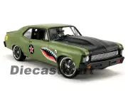 GMP 1:18 1970 Chevrolet Nova Warhawk Green Limited Edition GMP18957B Diecast Car