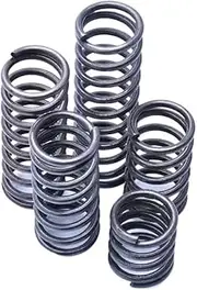5/10pcs 65MN Strong Spring Steel Pressure Compression Spring Shock Absorption Return Spring Diameter 1.5mm(40mm (10Pcs),8mm)