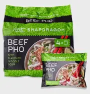 Snapdragon Beef Pho Instant Noodle Packets 4-Pack | 8.4 oz (4 pack)