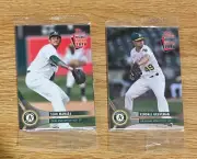 Oakland Athletics A's 2018 Topps National Baseball Card Day 2 Unopened Packs