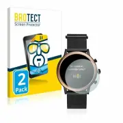 Fossil Julianna HR (5.Gen) , 2x BROTECT® HD-Clear Screen Protector Crystal-clear
