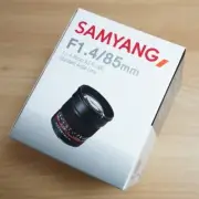 Samyang Optics 85mm F1.4 AS IF UMC Lens For Sony E Mount