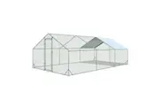 Chicken Coop Run Walk In Chook Cage House Pen Shelter Cat Dog Bird Enclosure Rabbit Hutch Extra Large 300x600x195cm