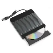 External CD/DVD Drive for Laptop USB 3.0 CD ROM Burner Slim Portable CD Reade...