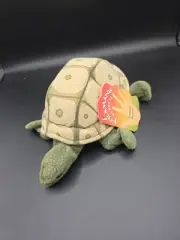 Vintage Folk Tails Folkmanis Tortoise Hand Plush Puppet Rodent Furry Folk
