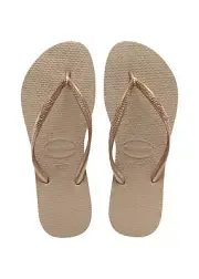 Havaianas: Slim Basic Rose Gold Jandal - Size 39/40 BR